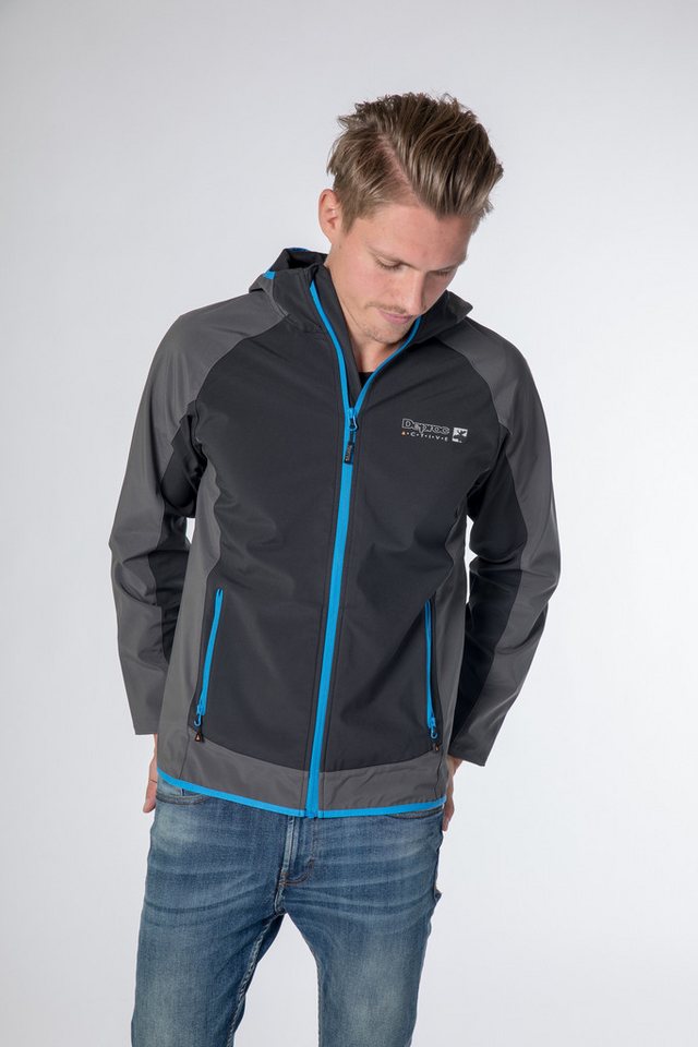 DEPROC Active Funktionsjacke XLight CAVELL Men OS Funktionsjacke & Outdoorjacke Softshelljacke auch in großen Größen erhältlich von DEPROC Active
