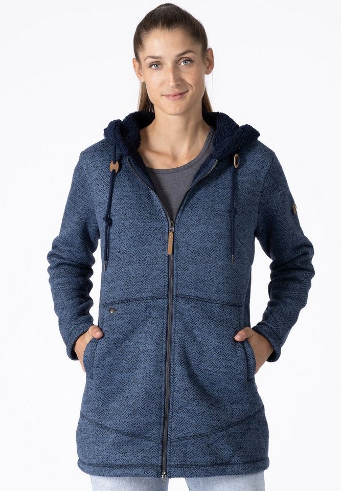 DEPROC Active Funktionsmantel XENIA CS Women Fleecemantel, Fleecejacke, Longjacket von DEPROC Active