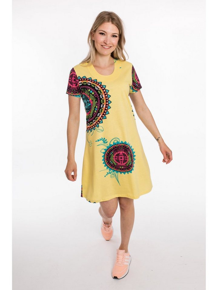 DEPROC Active Jerseykleid JOANA NEW SUMMER DRESS Modischer Allover Print von DEPROC Active