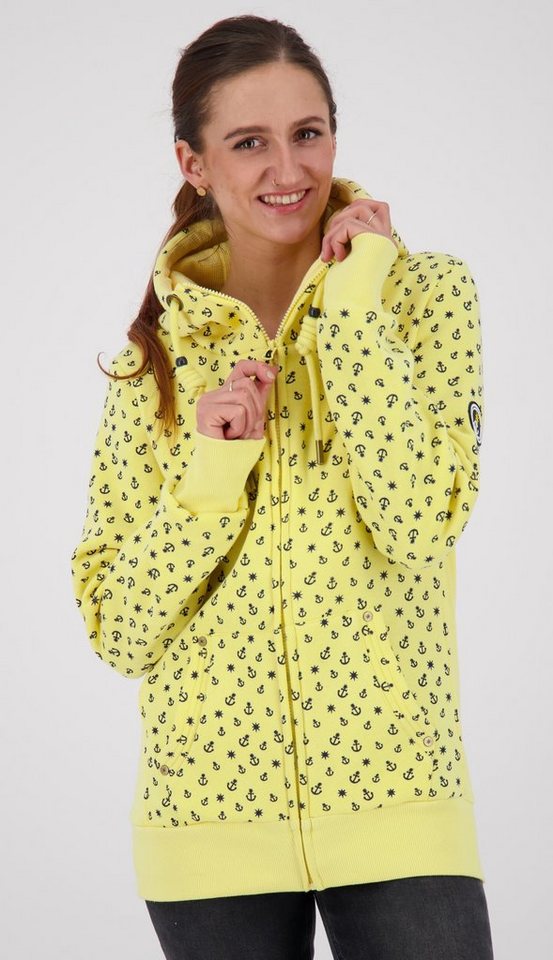 ankerglut Kapuzensweatshirt ANCHORAGE Women in lässigem Oversized-Schnitt von ankerglut