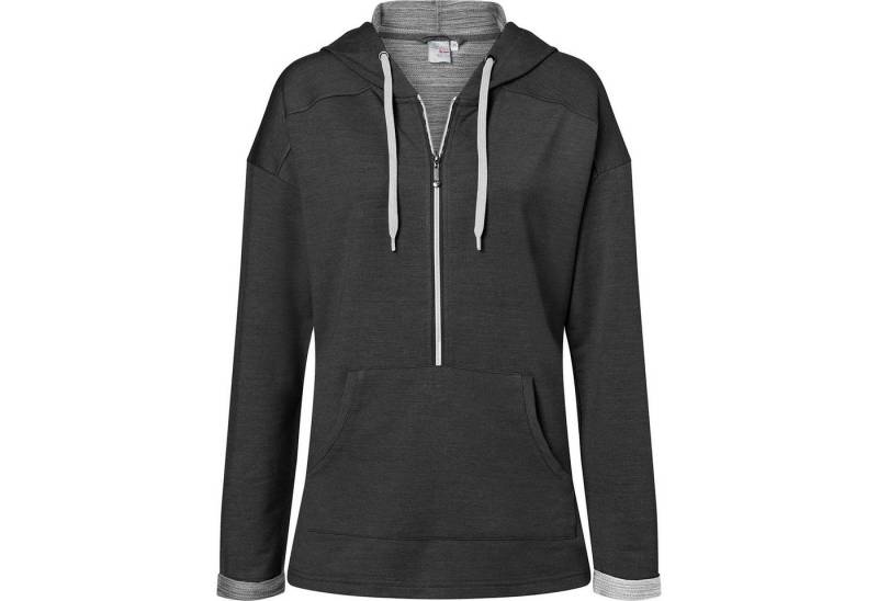 DEPROC Active Kapuzensweatshirt ENTIAKO Women mit außergewöhnlicher Materialstruktur von DEPROC Active