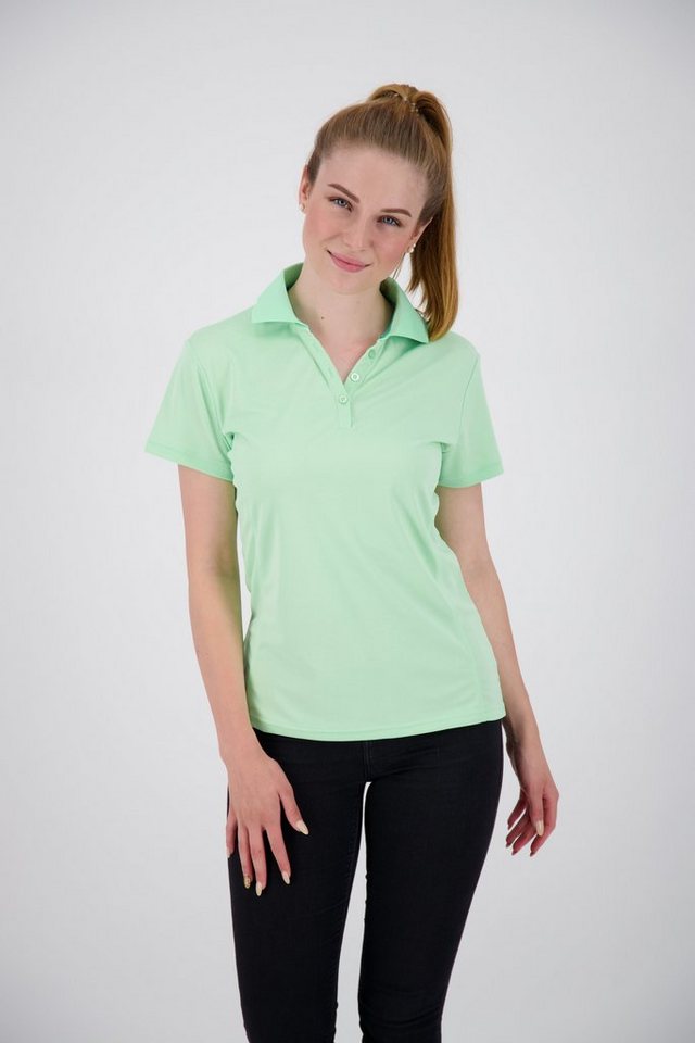 DEPROC Active Poloshirt HEDLEY II NEW WOMEN 3F-Funktions-Piqué aus 100% Recycling Kunstfaser von DEPROC Active