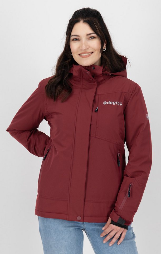DEPROC Active Skijacke MONTREAL WOMEN NEW OS auch in großen Größen erhältlich. mit herausnehmbarem Windfang von DEPROC Active