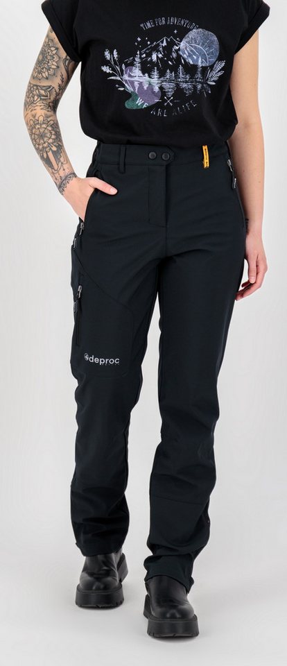 DEPROC Active Softshellhose STERLING WOMEN CS Trekkinghose, Wanderhose auch in Großen Größen erhältlich von DEPROC Active