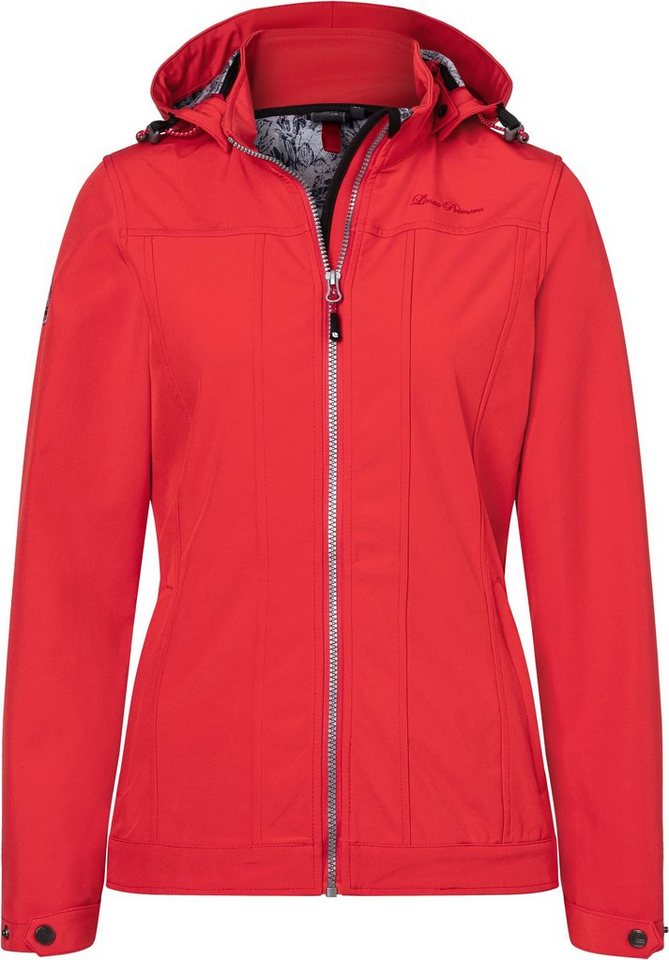 DEPROC Active Softshelljacke DECORAH PEAK WOMEN mit abnehmbarer Kapuze von DEPROC Active