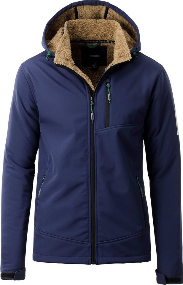 LPO Softshelljacke DEXTER PEAK III MEN mit abnehmbarer Kapuze von LPO