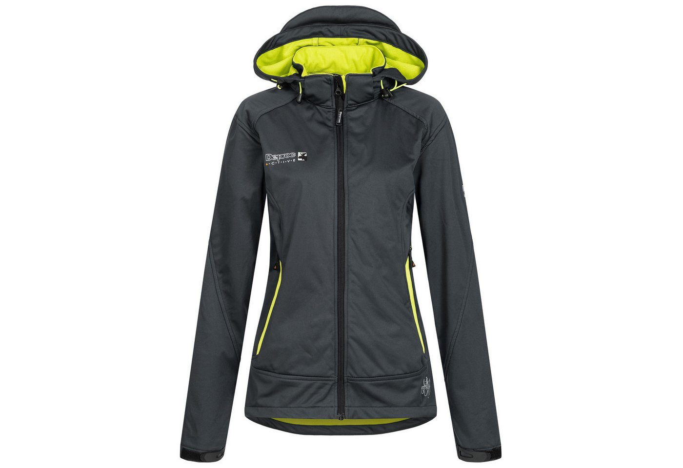 DEPROC Active Softshelljacke Downton Peak WOMEN auch in Großen Größen erhältlich von DEPROC Active