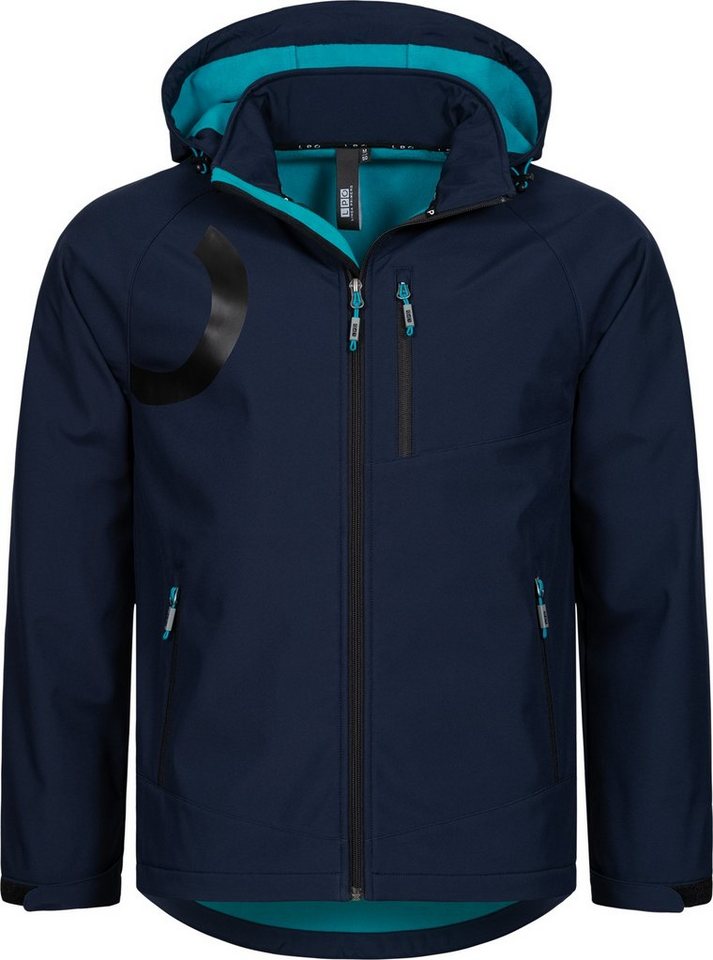 DEPROC Active Softshelljacke ELLIOT PEAK II MEN mit abnehmbarer Kapuze von DEPROC Active