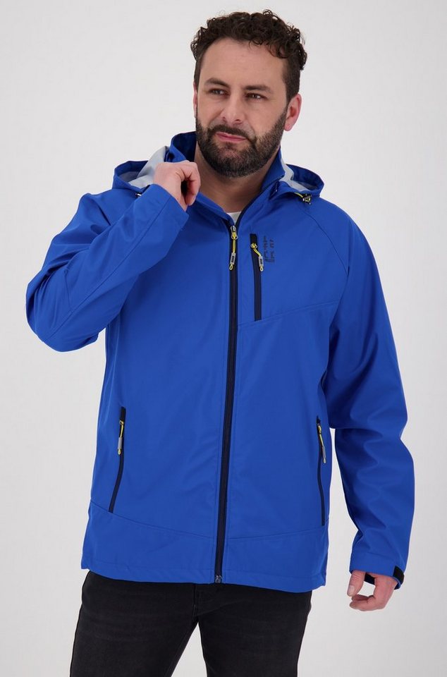 DEPROC Active Softshelljacke HARRY II CS MEN Funktionsjacke, Outdoorjacke, Herrenjacke auch in Großen Größen. mit abnehmbarer Kapuze von DEPROC Active