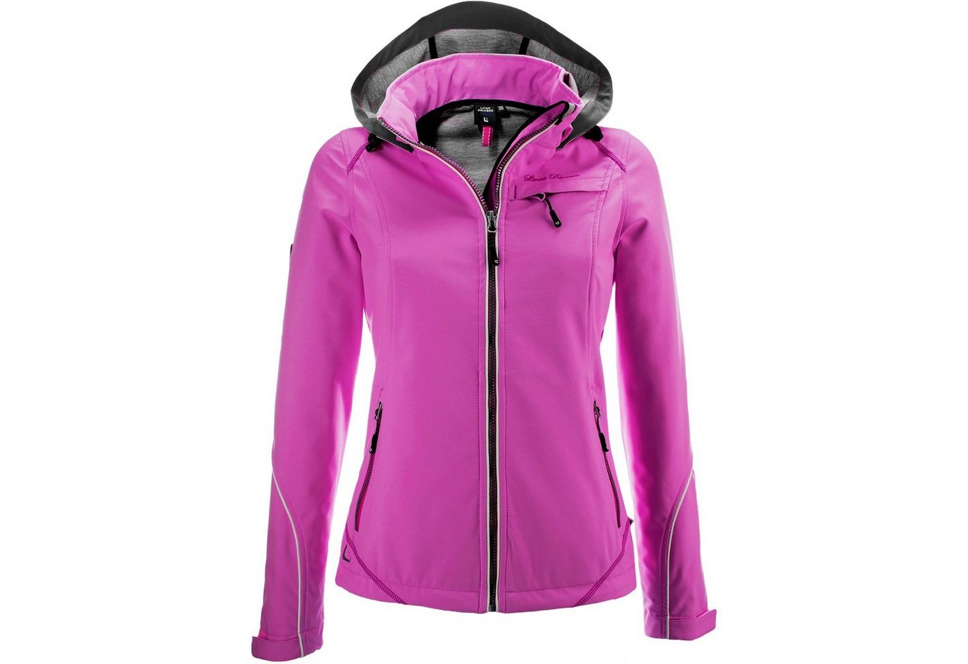 DEPROC Active Softshelljacke MECATINA PEAK WOMEN mit abnehmbarer Kapuze von DEPROC Active