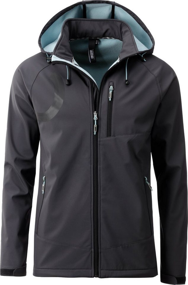 DEPROC Active Softshelljacke MELVIN PEAK CS auch in Großen Größen erhältlich von DEPROC Active