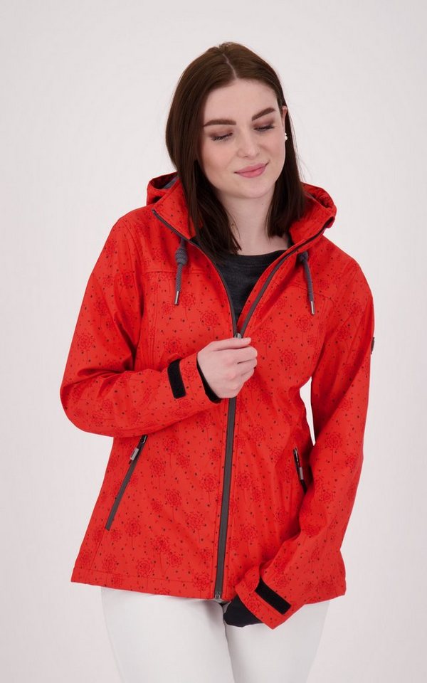 DEPROC Active Softshelljacke PADMA II CS WOMEN Funktionsjacke, Outdoorjacke, Übergangsjacke mit abnehmbarer Kapuze, auch in Großen Größen von DEPROC Active