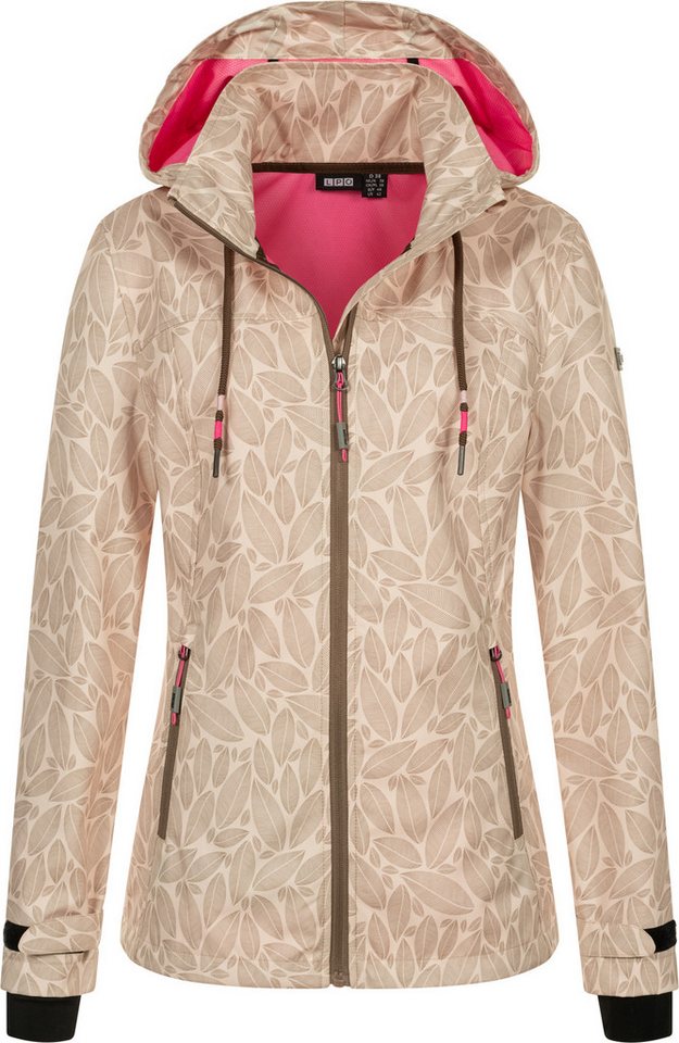 DEPROC Active Softshelljacke PADMA II Outdoorjacke, Funktionsjacke auch in Großen Größen. mit abnehmbarer Kapuze von DEPROC Active