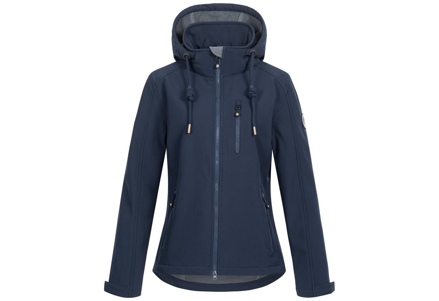 DEPROC Active Softshelljacke PEAK CREEK WOMEN mit abnehmbarer Kapuze von DEPROC Active