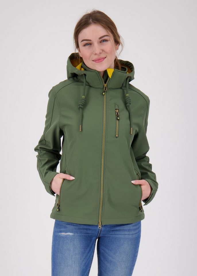 DEPROC Active Softshelljacke PEAK CREEK WOMEN mit abnehmbarer Kapuze von DEPROC Active