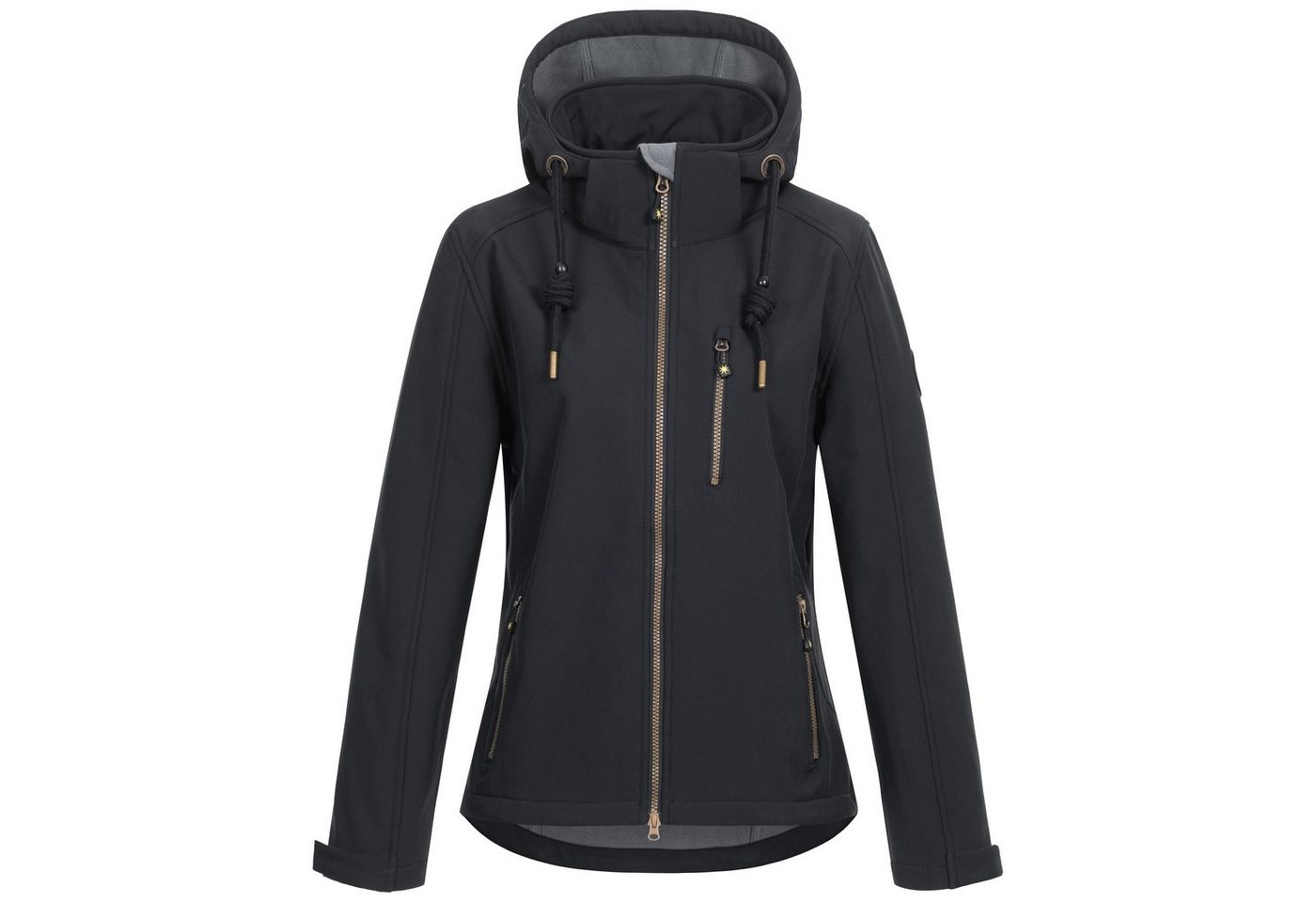 DEPROC Active Softshelljacke PEAK CREEK WOMEN mit abnehmbarer Kapuze von DEPROC Active