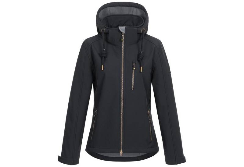 ankerglut Softshelljacke ankerglutfreude WMN mit abnehmbarer Kapuze von ankerglut