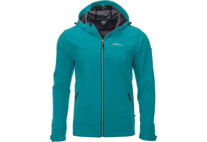 DEPROC Active Softshelljacke ROUGH PEAK MEN Kontrastreissverschluss von DEPROC Active