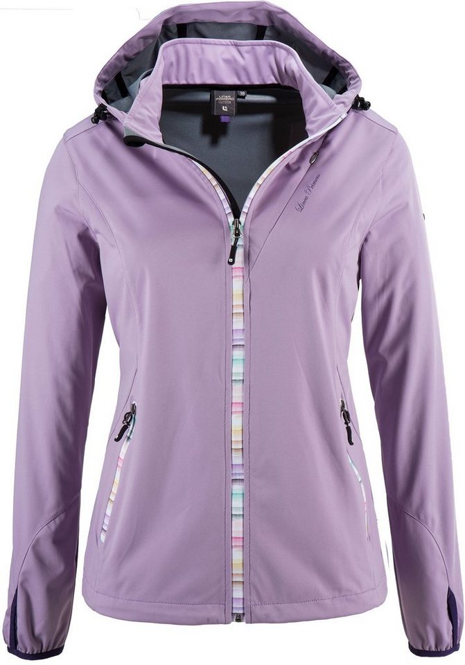 DEPROC Active Softshelljacke SEELEY PEAK WOMEN mit abnehmbarer Kapuze von DEPROC Active