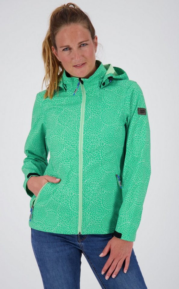 DEPROC Active Softshelljacke SHELBY PEAK II Women mit abnehmbarer Kapuze von DEPROC Active