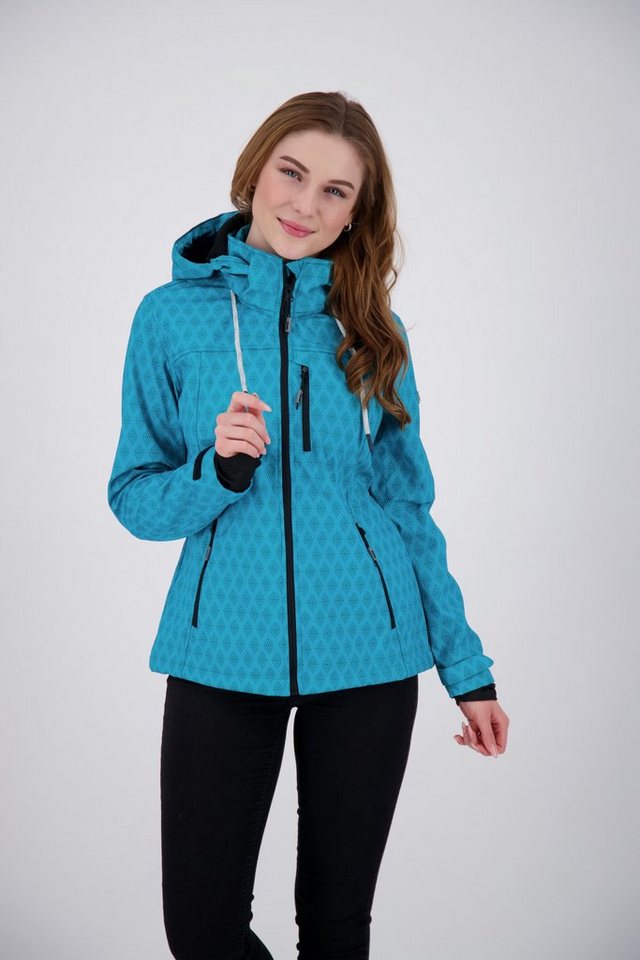 DEPROC Active Softshelljacke SHELBY PEAK III CS Women mit abnehmbarer Kapuze von DEPROC Active