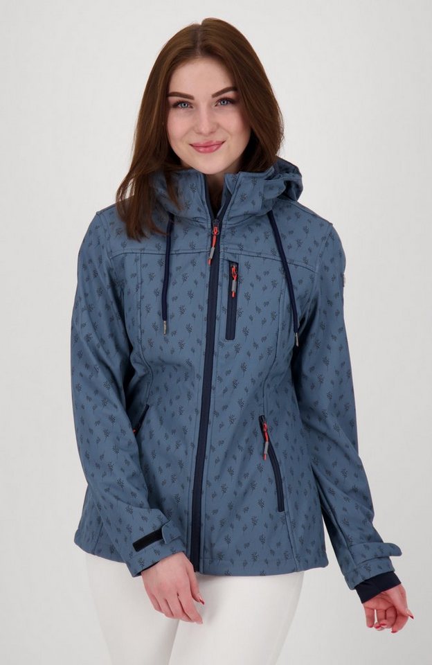 DEPROC Active Softshelljacke SHELBY X WOMEN CS mit abnehmbarer Kapuze, auch in Großen Größen erhältlich von DEPROC Active