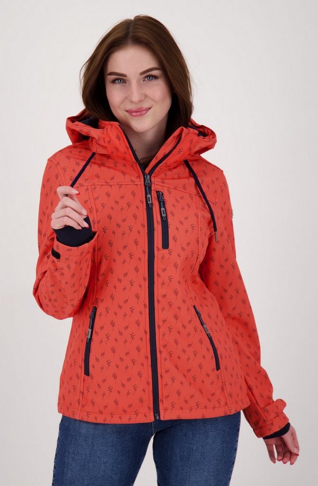 DEPROC Active Softshelljacke SHELBY X WOMEN CS mit abnehmbarer Kapuze. auch in großen Größen erhältlich von DEPROC Active