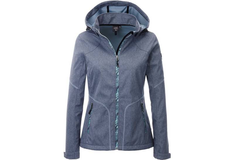 DEPROC Active Softshelljacke SOUTH TWIN PEAK WOMEN mit abnehmbarer Kapuze von DEPROC Active