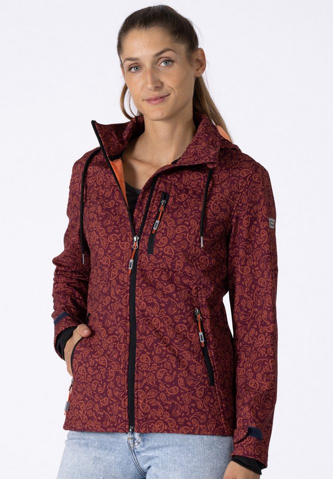DEPROC Active Softshelljacke SUN PEAK II WOMEN mit abnehmbarer Kapuze von DEPROC Active