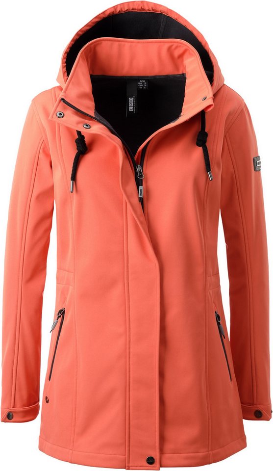 DEPROC Active Softshelljacke WILKIE PEAK WOMEN mit abnehmbarer Kapuze von DEPROC Active