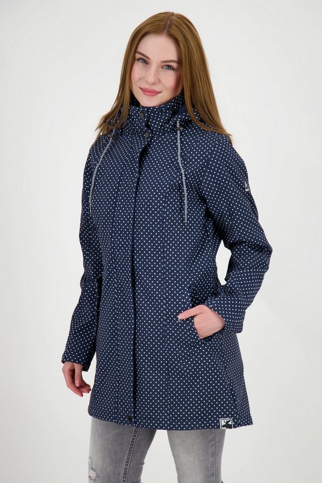 DEPROC Active Softshellmantel TWIN PEAK DOTS WOMEN auch in Großen Größen erhältlich von DEPROC Active