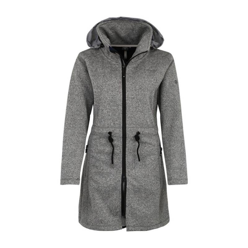 DEPROC Active Softshellparka KEDGWICK WOMEN LONG Softshellmantel in urbaner Strickfleeceoptik von DEPROC Active