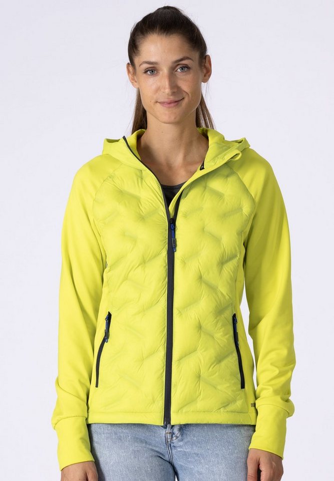 DEPROC Active Steppjacke VIONA CS Women Hybridjacke, Funktionsjacke, Sportjacke mit Kapuze von DEPROC Active