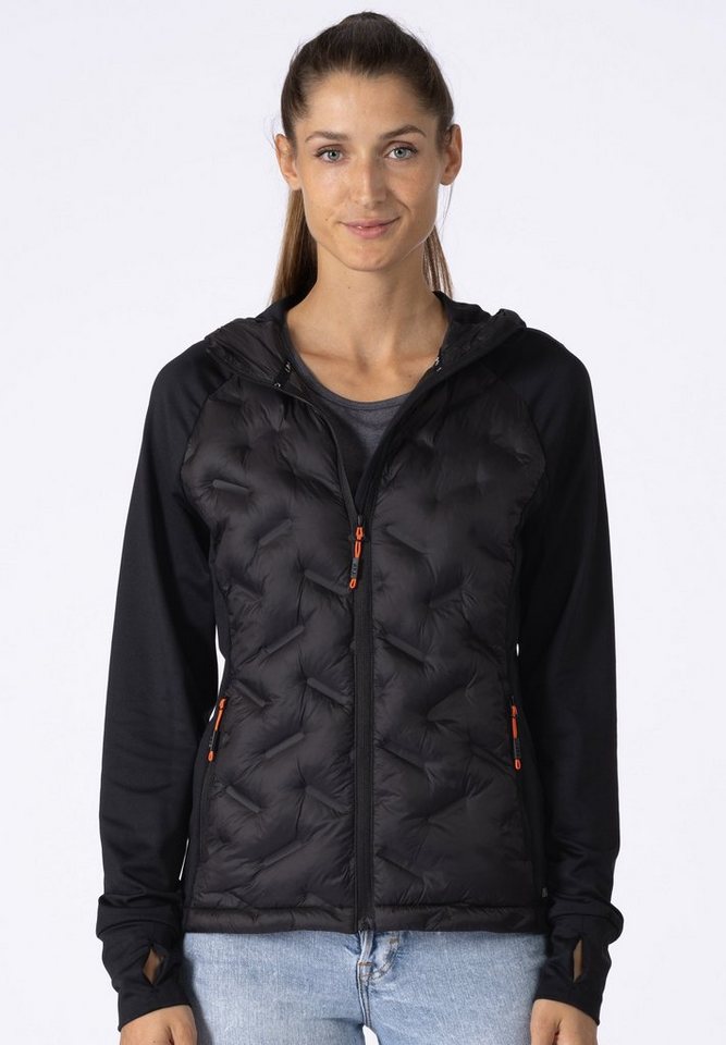 DEPROC Active Steppjacke VIONA CS Women Hybridjacke, Funktionsjacke, Sportjacke mit Kapuze von DEPROC Active