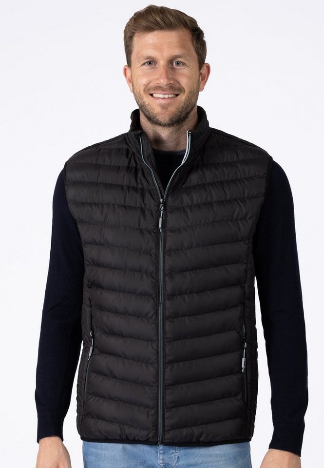 LPO Steppweste CASSIUS MEN CS VEST Funktionsweste, Outdoorweste mit Stehkragen. auch in großen Größen erhältlich von LPO