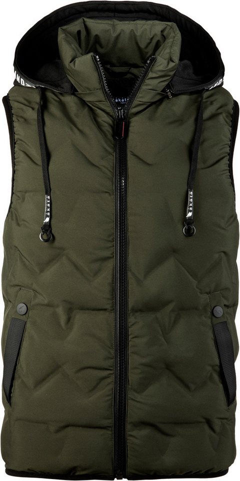 DEPROC Active Steppweste THORNLANDS Vest Men mit abnehmbarer Kapuze von DEPROC Active