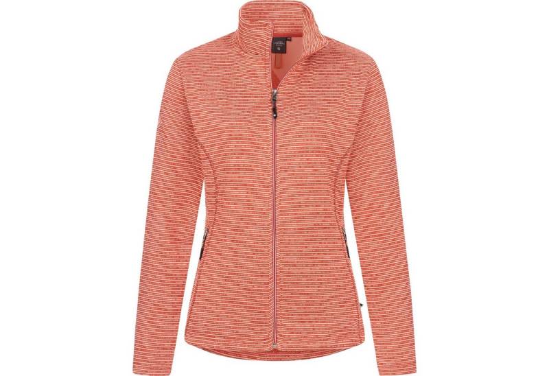 DEPROC Active Strickfleecejacke CALEDONIA WOMEN Kontrastreissverschluss von DEPROC Active