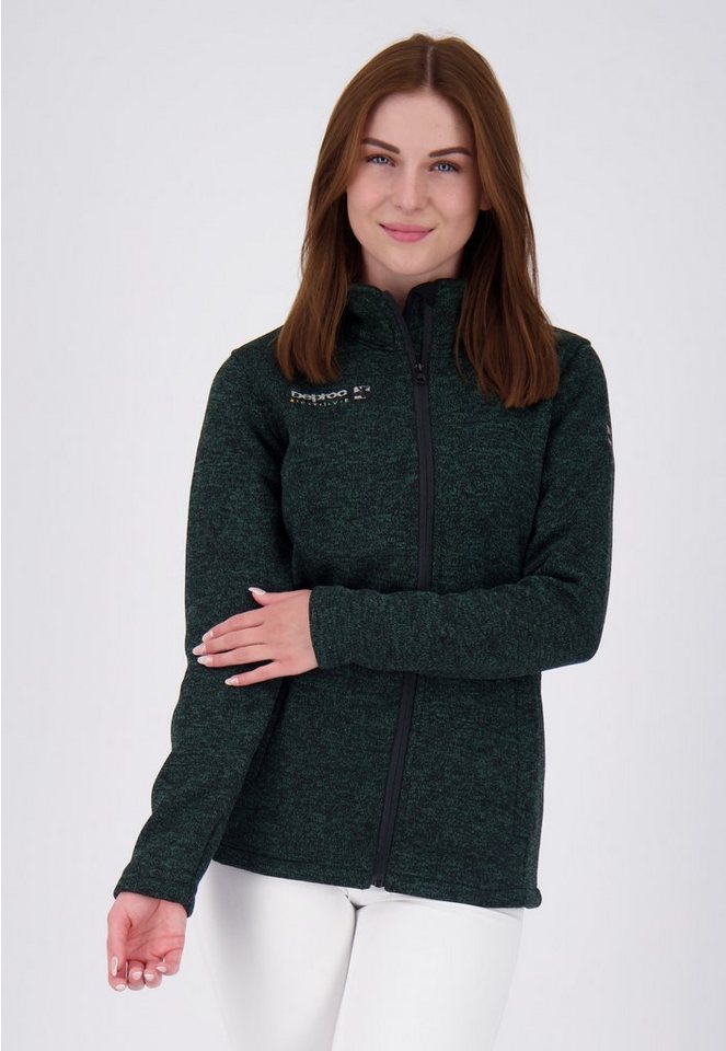 DEPROC Active Strickfleecejacke ELKFORD WOMEN NEW CS auch in Großen Größen erhältlich von DEPROC Active