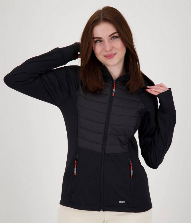 DEPROC Active Strickfleecejacke ELMCOURT IV WOMEN CS auch in Großen Größen erhältlich. mit Kapuze von DEPROC Active
