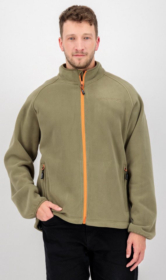 DEPROC Active Strickfleecejacke WAWA BAY OS Polarfleece Mid-Layer Strickfleece auch in großen Größen erhältlich von DEPROC Active