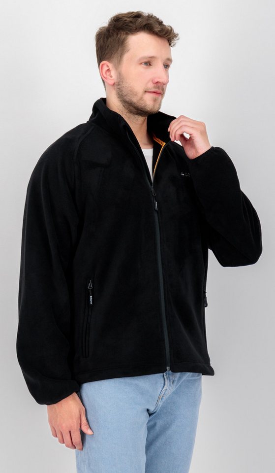 DEPROC Active Strickfleecejacke WAWA BAY OS Polarfleece Mid-Layer Strickfleece auch in großen Größen erhältlich von DEPROC Active