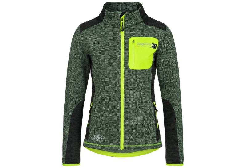 DEPROC Active Strickfleecejacke WHITECOURT Waffelfleece WOMEN auch in Großen Größen erhältlich von DEPROC Active