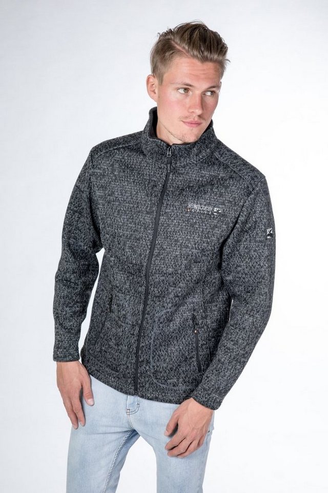 DEPROC Active Strickfleecejacke WHITEFORD CS MEN Fleecejacke auch in Großen Größen von DEPROC Active