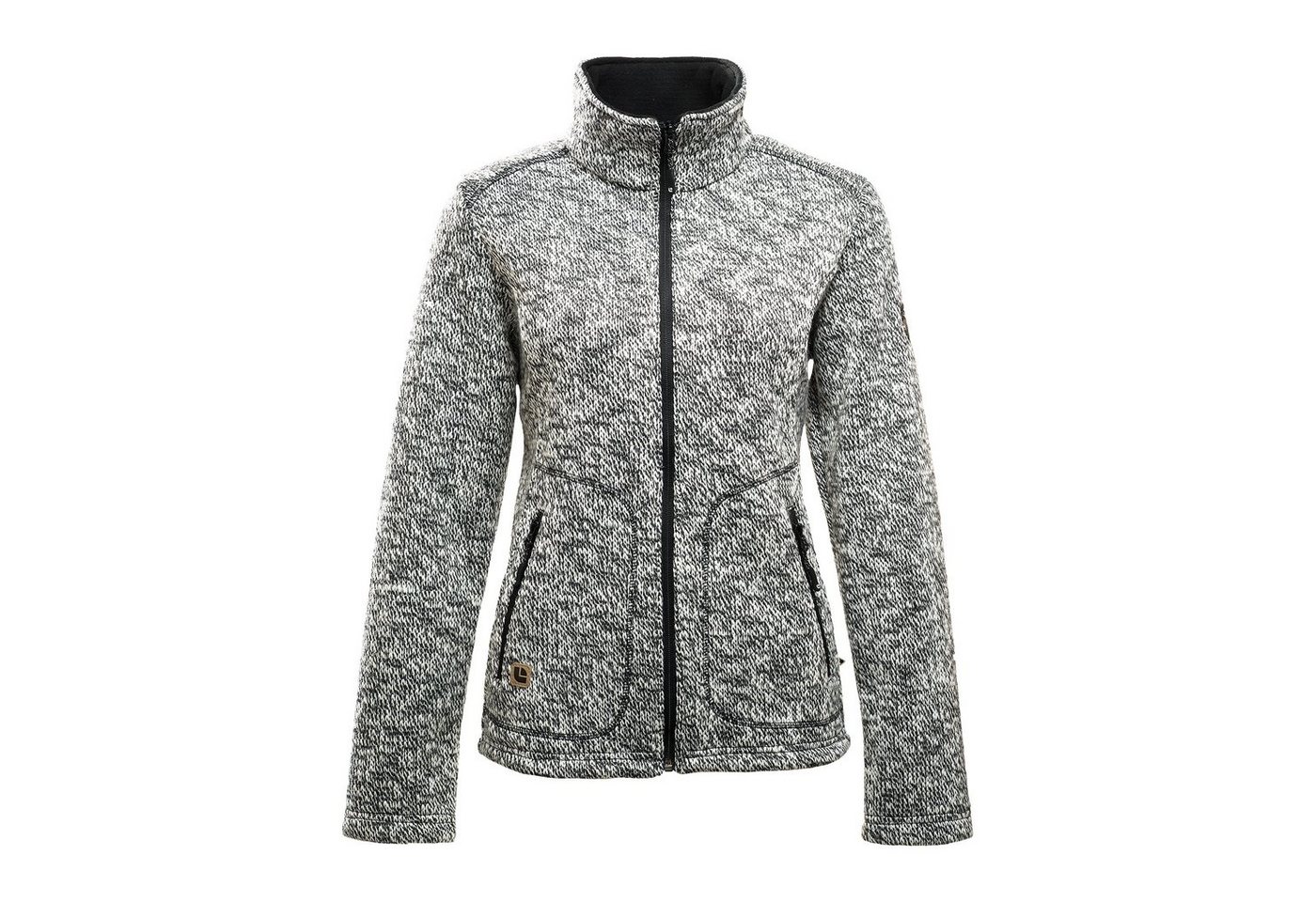 DEPROC Active Strickfleecejacke WILLMORE MELANGE WOMEN in edler Optik von DEPROC Active