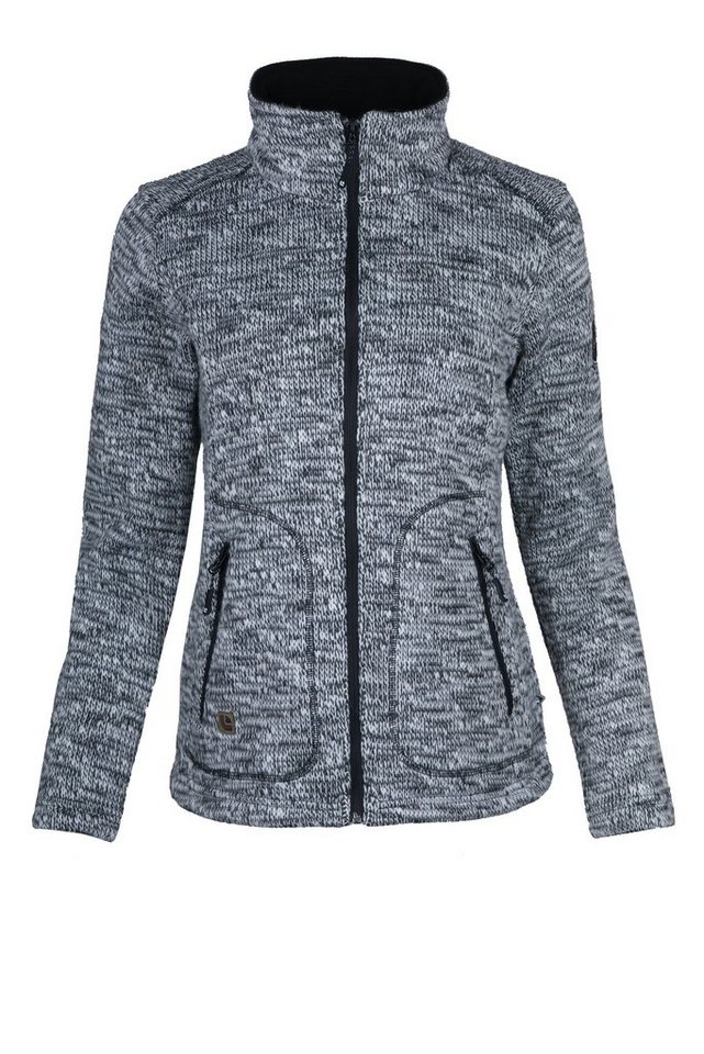 DEPROC Active Strickfleecejacke WILLMORE NEW I WOMEN in edler Optik von DEPROC Active