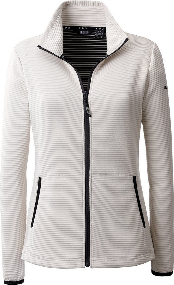 DEPROC Active Strickfleecejacke Xara CS Steppfleece-Jacke, Midlayer, Funktionsjacke mit Stehkragen von DEPROC Active