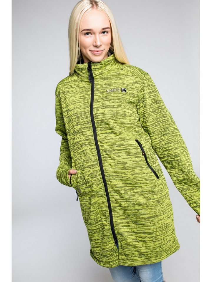 DEPROC Active Strickmantel ELKSDALE LONG JACKET WOMEN auch in Großen Größen erhältlich von DEPROC Active