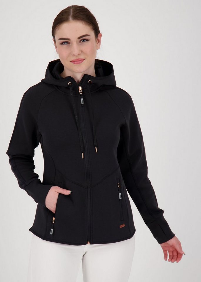 DEPROC Active Trainingsjacke KARLOTTA CS WOMEN Sportjacke & Fitnessjacke mit Kapuze, auch in Großen Größen von DEPROC Active