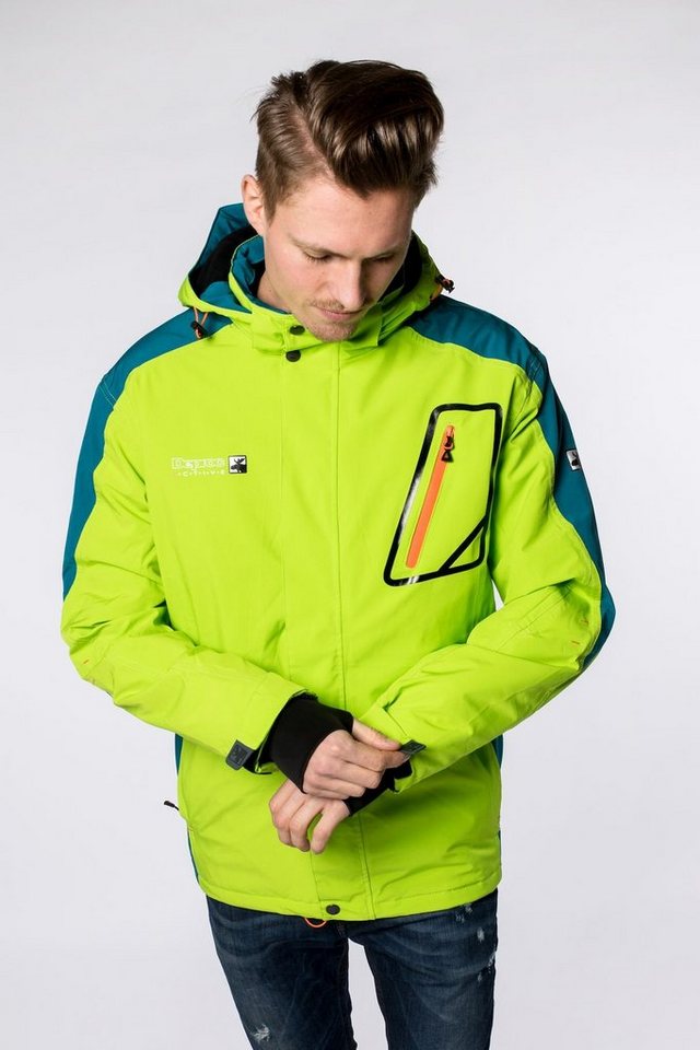 DEPROC Active Winterjacke CLAYTON NEW CS MEN mit abnehmbarer Kapuze, auch in grßen Größen erhältlich von DEPROC Active