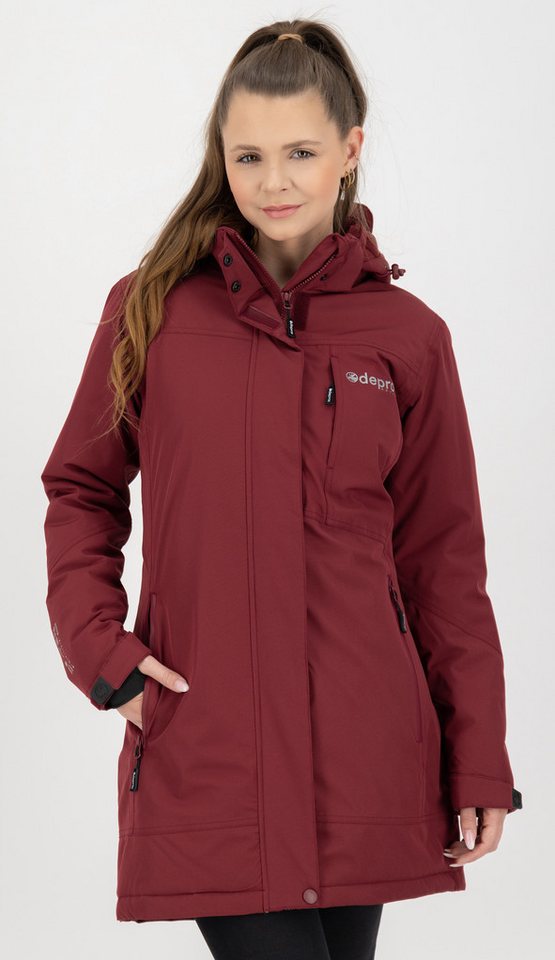 DEPROC Active Parka MONTREAL LONG WMN CS Übergangsjacke, Longjacket auch in großen Größen erhältich von DEPROC Active